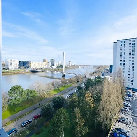 Appartement New L'alexandre Comfort Space And View Nantes