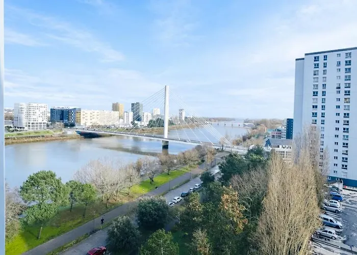 Apartamento New L'alexandre Comfort Space And View Nantes